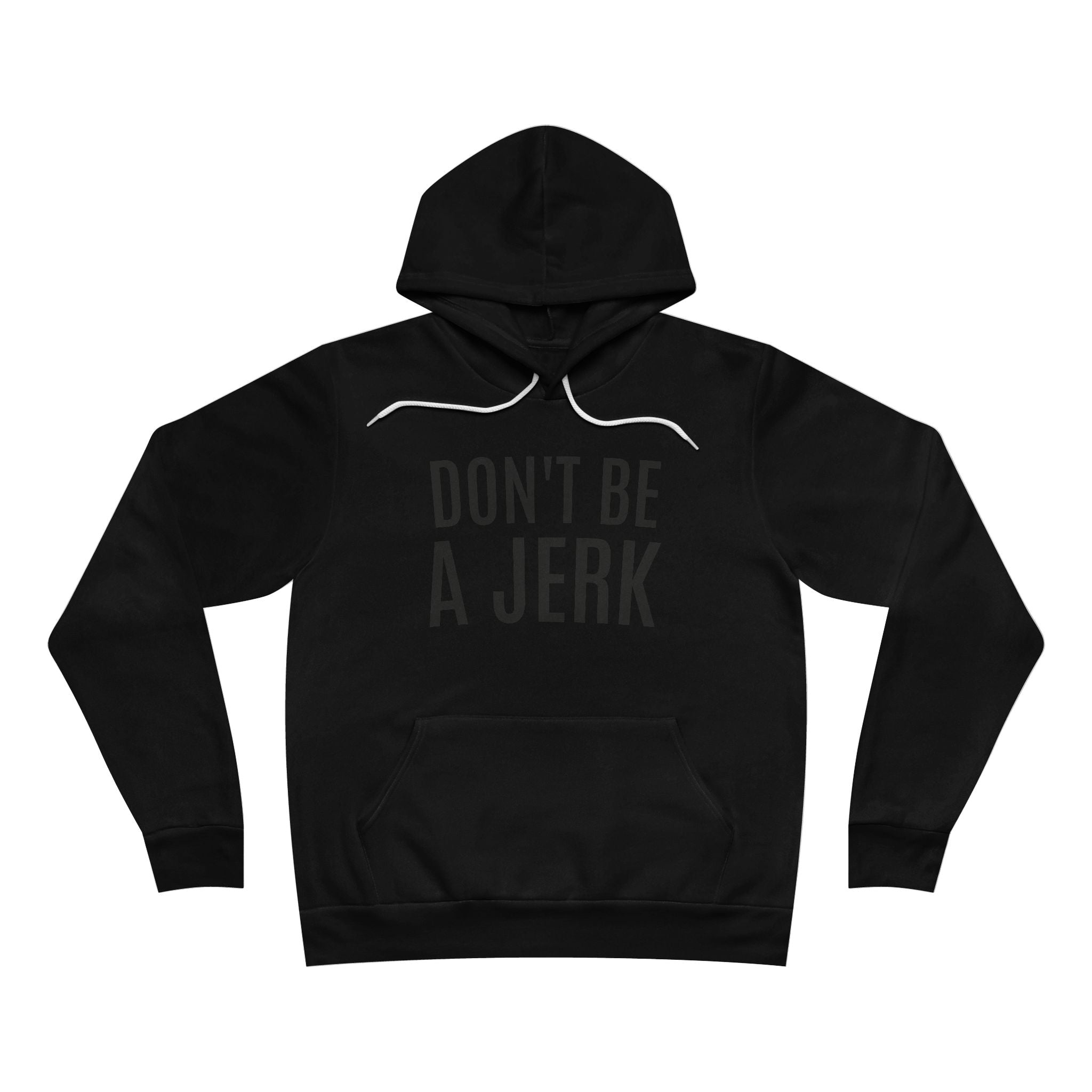 The Actions Speak Black Out Hoodie