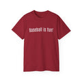 Fun & Games "Baseball is Fun" Tee