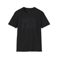 The Actions Speak Black Out Tee