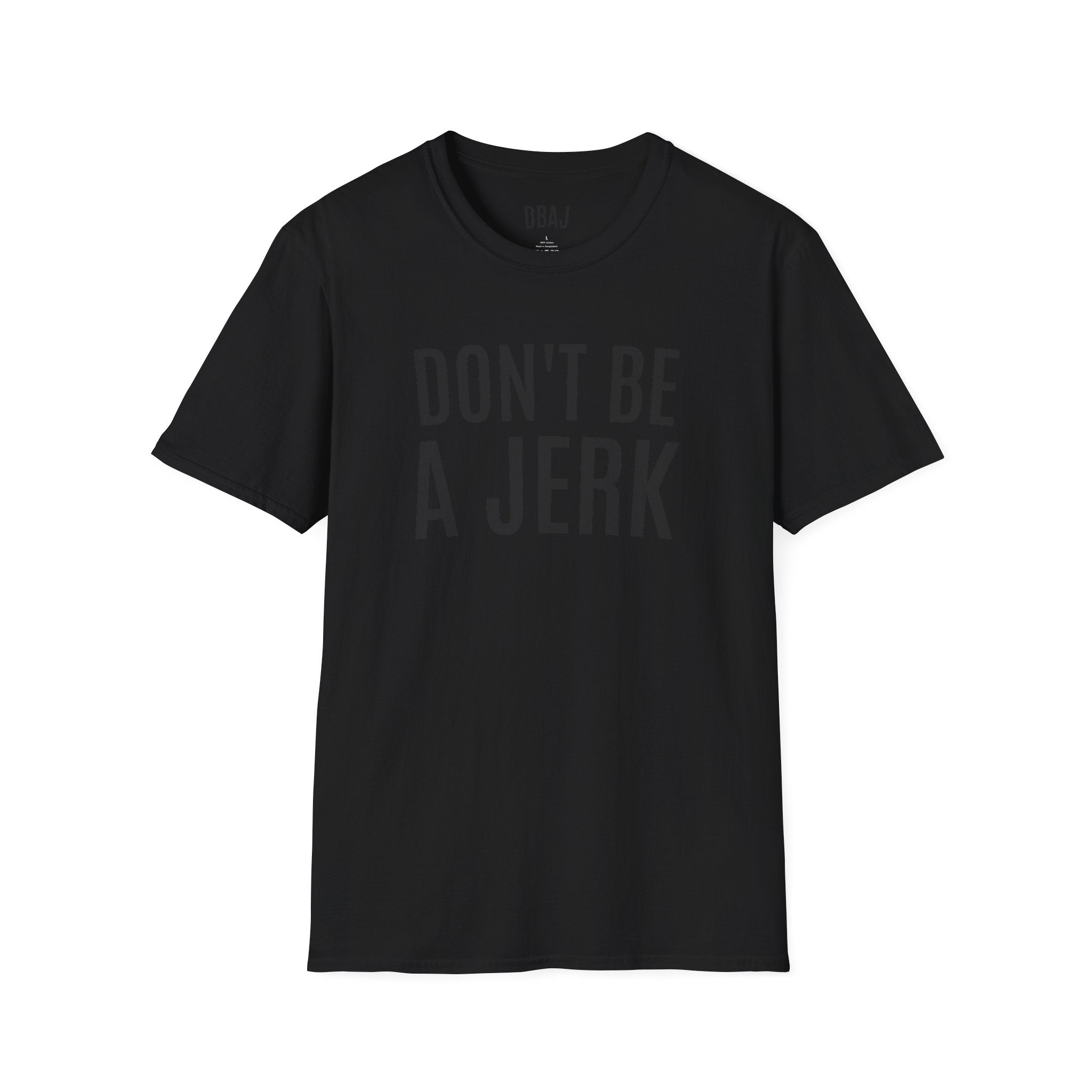The Actions Speak Black Out Tee