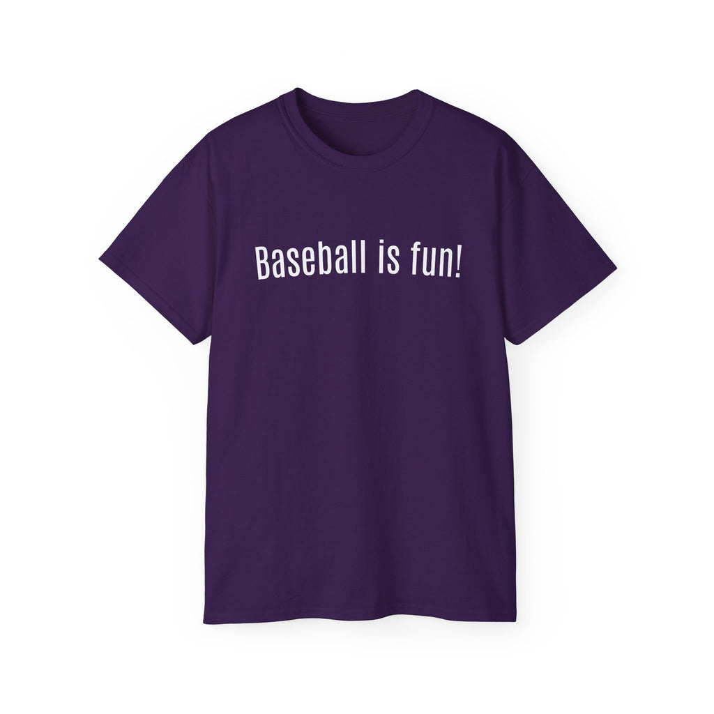 Fun & Games "Baseball is Fun" Tee