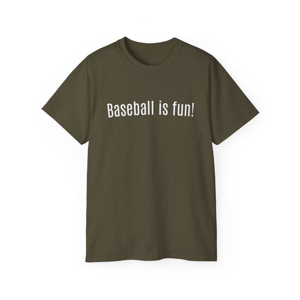 Fun & Games "Baseball is Fun" Tee